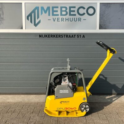 Trilplaten en wackerstampers